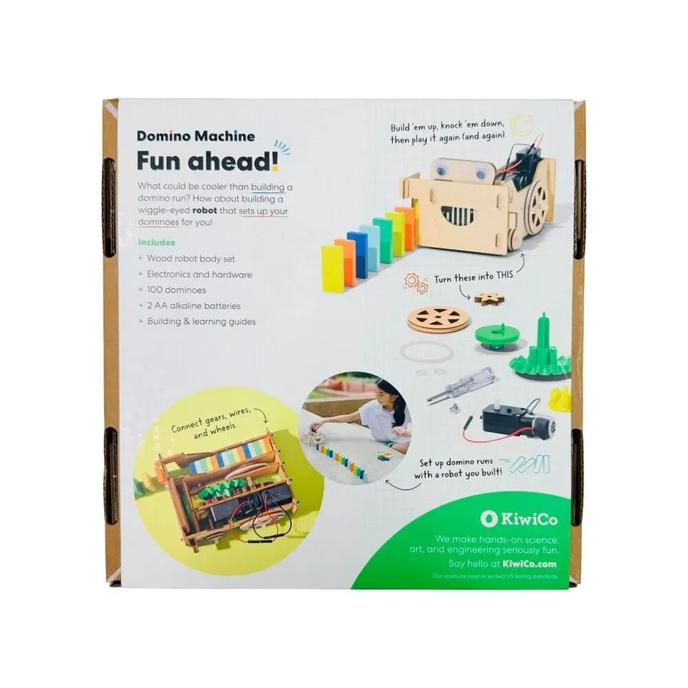 KiwiCo Domino Machine: Educational Science & Engineering Toy - Ages 9-12+
